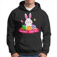 Cute Bunny Spring Hunt Eggs Rabbit Happy Easter Day Outfit Hoodie