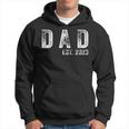 Dad Est 2023 First Fathers Day 2023 Promoted To Daddy Hoodie