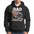 Dad Of The Birthday Boy Monster Truck Birthday Novelty Gift Gift For Mens Hoodie