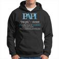 Definition Papi Funny Grandpa Dad Fathers Day Christmas Gift Hoodie