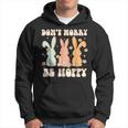 Dont Worry Be Hoppy Rabbit Cute Bunny Flowers Easter Day Hoodie