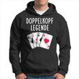 Doppelkopf Legende Spielkarten Hoodie