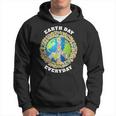 Earth Day Everyday Peace Symbol Environmental Earth Day Hoodie