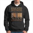 Educated Motivated Elevated Melanated V3 Hoodie