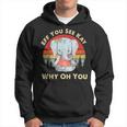 Eff You See Kay Why Oh You Funny Vintage Elephant Yoga Lover Hoodie