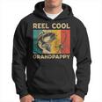 Fathers Day Present Funny Fishing Reel Cool Grandpappy  Hoodie