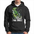 Fathers Day Reel Cool Uncle Fishing Dad Daddy Fathers  Hoodie