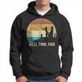 Fishing Reel Cool Dad Father And Son Fathers Day Vintage Hoodie