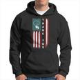 Flag And Dog Tag Military Thank You Hoodie