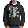 Funny MechanicReal Men Smell Like Diesel Gift Hoodie