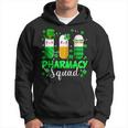 Funny Pharmacy Squad Leprechaun Pharmacist St Patricks Day Hoodie
