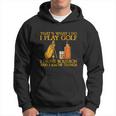 Funny Play Golf I Drink Bourbon I Know Things Hoodie