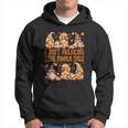 Funny Thanksgiving Gnome Freaking Loves Pumpkin Spice Gift Hoodie