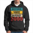 Geschenke Zum 23 Geburtstag Zum 23 Januar 2000 Hoodie