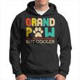 Grand Paw Like A Regular Grandpa But Cooler Funny Dog Lovers Hoodie