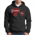 Grandma Bear Buffalo Plaid Weihnachten Hoodie