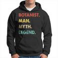 Herren Botaniker Mann Mythos Legende Hoodie