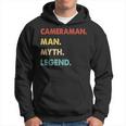 Herren Kameramann Mann Mythos Legende Hoodie