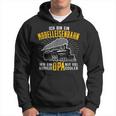 Herren Modelleisenbahn Opa Eisenbahner Modellbauer Rentner Hoodie