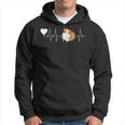 Herzschlag Meerschweinchen Mama Hoodie