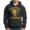 Husband Trophy Cup Vintage Retro Design Fathers Day Gift Hoodie