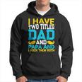 I Have Two Titles Dad And Influencer And I Rock Them Both Hoodie