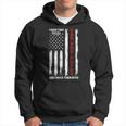 I Have Two Titles Dad And Poppy Men American Flag Grandpa Hoodie