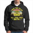 I Have Two Titles Math Teacher Dad Fathers Day Hoodie