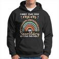 I Have Two Titles Mom And Secretary Mothers Day Rainbow V2 Hoodie