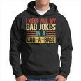 I Keep All My Dad Jokes In A Dad-A-Base Vintage Jokes Hoodie