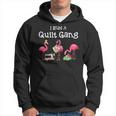 I Run A Quilt Gang Funny Quilting Hoodie