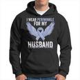 I Wear Periwinkle For My Husband Esophageal Cancer Awareness Hoodie