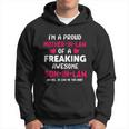 Im A Proud Mother In Low Of A Freaking Awesome Son In Low Mothers Day Hoodie