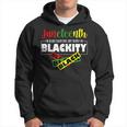 Im Blackity Black African American Black Power Junenth Hoodie