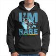 Im Rare Cute Zebra For Rare Disease Awareness Hoodie