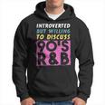 Introverted But Willing To Discuss 90S R&B Retro Style Music Hoodie