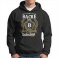 Its A Backe Thing You Wouldnt Understand Shirt Backe Family Crest Coat Of Arm Hoodie