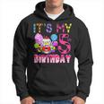 Its My 5Th Birthday Candy Candyland Birthday Girl 5 Year Old Hoodie