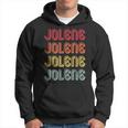 Jolene Gift Name Personalized Retro Vintage 80S 90S Birthday Men Hoodie Graphic Print Hooded Sweatshirt