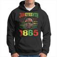 Junenth Is My Independence Day Black King Fathers Day Men Hoodie