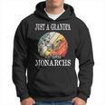Just A Grandpa Who Loves Monarchs Gift Hoodie