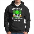 Keep Calm And Drink Like A Riley St Patricks Day Lucky Hoodie