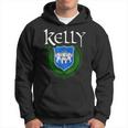 Kelly Surname Irish Last Name Kelly Family Crest Hoodie