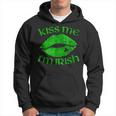 Kiss Me Im Irish Lips Sexy St Patricks Day Hoodie