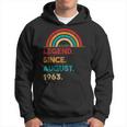 Legend Since August 1963 59 Geburtstag Geschenk Born In 1963 Hoodie