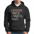 Legend Since March 2001 18Th Birthday 18 Years Old Hoodie