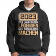 Legenden Machen Abschluss 2023 Master Abschluss Hoodie