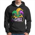 Mardi GrasMardi Gras 2023 Beads Mask Feathers V2 Hoodie