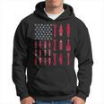 Mechanic Patriotic Mechanic Usa American Flag Hoodie