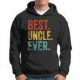 Mens Best Uncle Ever Support Uncle Relatives Lovely Gift Hoodie